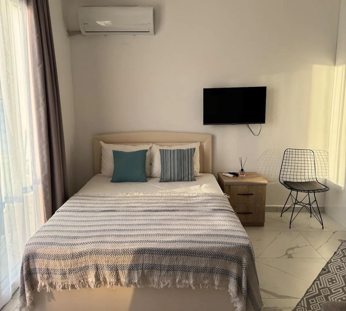 דירה Aglantzia Long Beach'De Stuedyo Daire